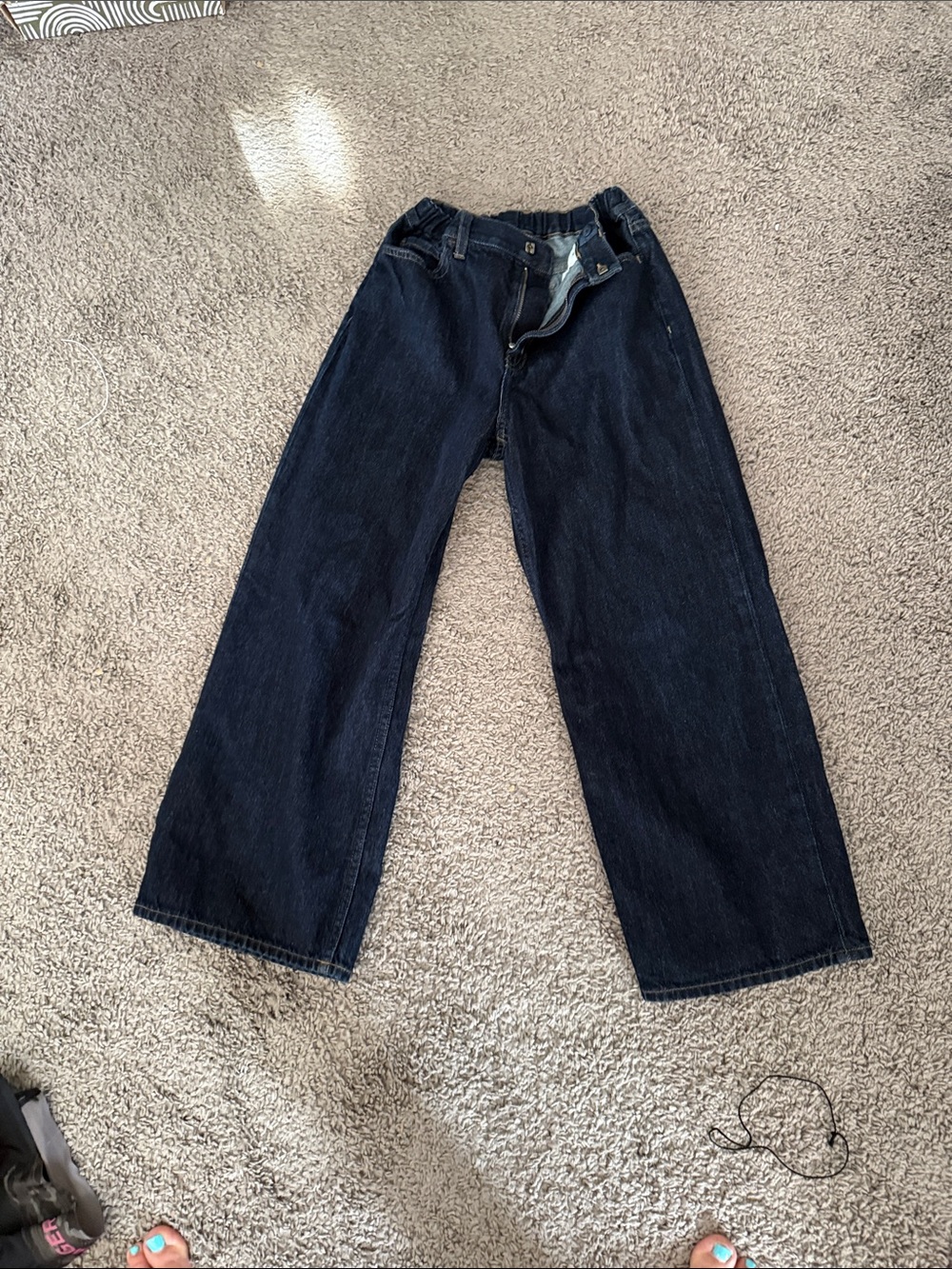 Wide leg Uniqlo kids Jeans